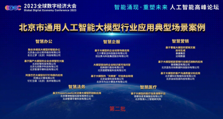 大模型變“小”亦能“大”有作為 黑馬天啟以“重度垂直”新思路，入選北京大模型行業(yè)應(yīng)用典型案例